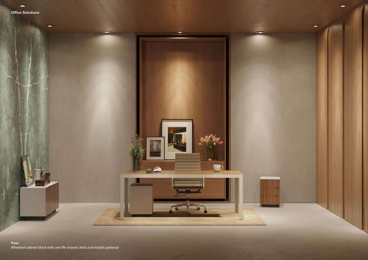 Sotubo Four Two-Seater Workstation